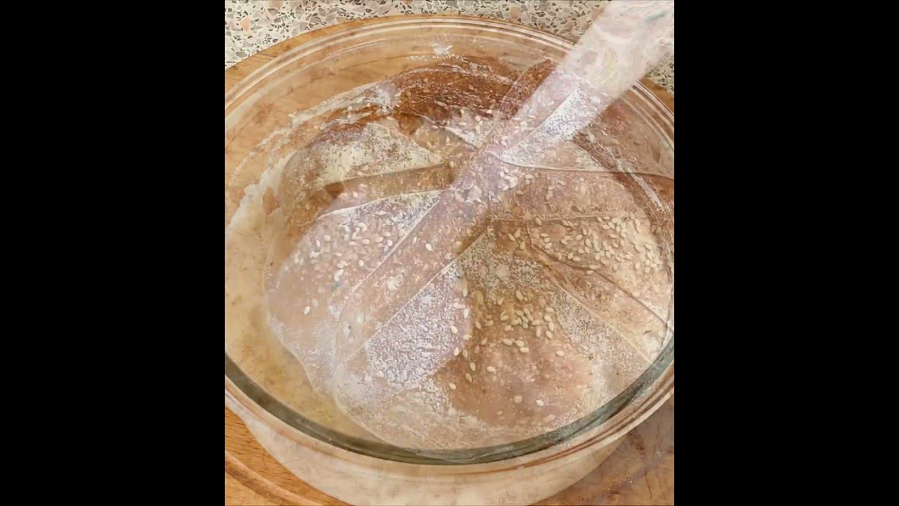 Чудесный хлеб на закваске с семенами укропа смотреть онлайн