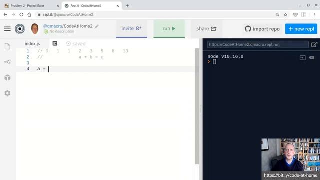 Code at Home Ep.2 - Fizz-Buzz and Fibonacci смотреть онлайн