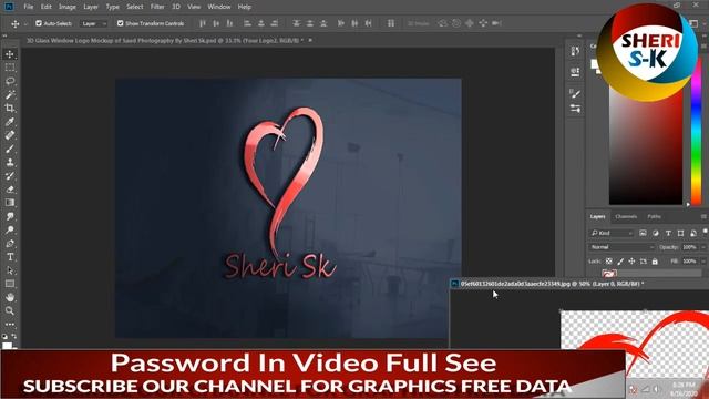 3D Editable Logo Psd Template Free Download |Sheri Sk| смотреть онлайн
