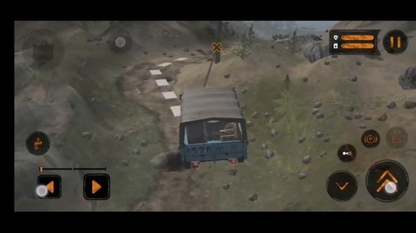 Обзор игры MUD RUNNER на телефоне. Проходим обучение