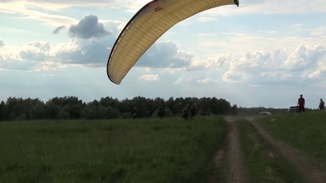 Внимание! Срыв! Паралет. Срыв крыла и падение