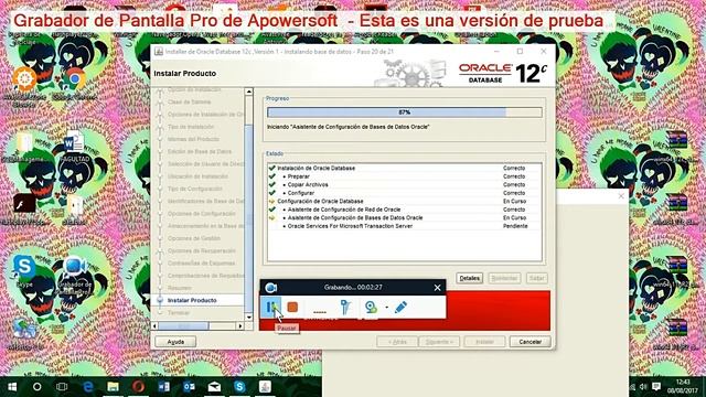 Proceso de Instalación Oracle 12-C смотреть онлайн
