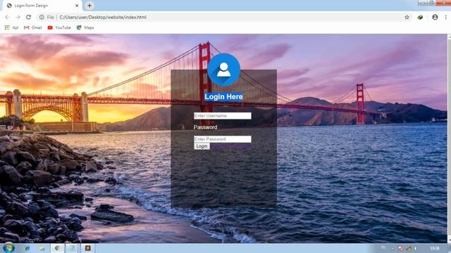 Cara membuat halaman login website dengan html dan css | website tutorial смотреть онлайн