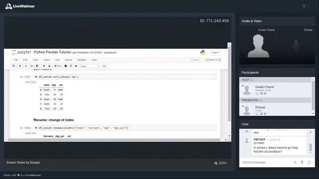 Python for Data Science 9 Batch 2 смотреть онлайн