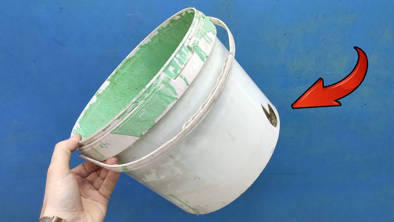 Узнав этот СЕКРЕТ, вы никогда не выбросите разбитое ведро!!! смотреть онлайн