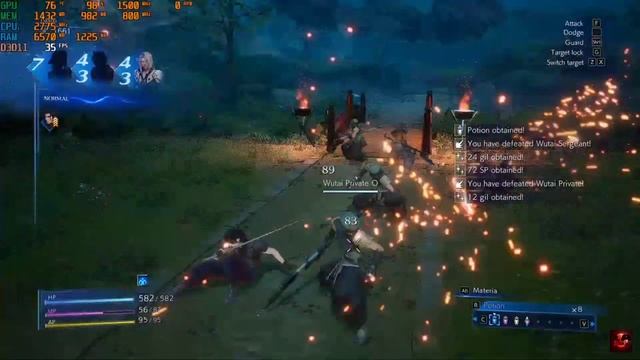 Crisis Core: Final Fantasy VII Reunion - Gameplay AMD Ryzen 3 5300U 16gb RAM смотреть онлайн