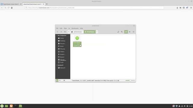 How to install Teamviewer on Linux Mint 19.3 смотреть онлайн