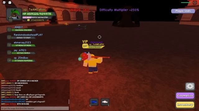 Playing Endless Wave Defence In Underworld Dungeon Quest