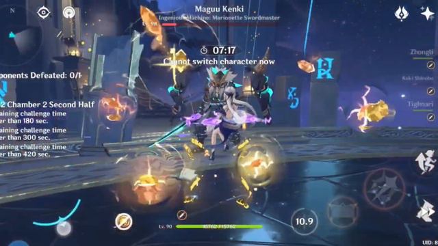 Spiral Abyss 3.1 - Noelle & Ningguang on Realme GT Neo 3 Dimensity 8100 Genshin Impact смотреть онлайн