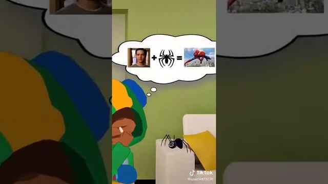 Дети когда увидели паука взрослые = смех смотреть онлайн