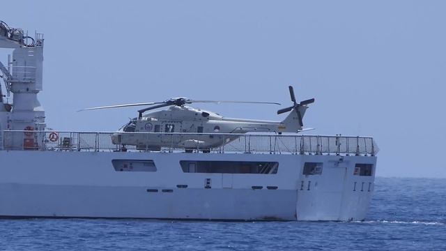 HNLMS P843 Groningen - Dutch warship - Curacoa - Southern Caribbean [4K/UHD] смотреть онлайн