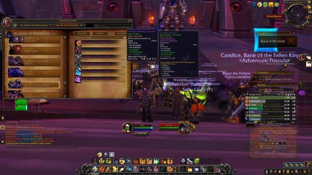 WoW Shadowlands pre patch retribution paladin grinding: getting ready for Mythic + part 20 смотреть онлайн