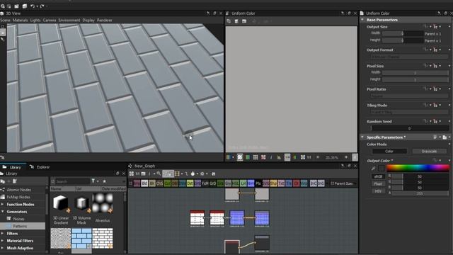 How to create tileable normal maps - Substance designer tutorial смотреть онлайн