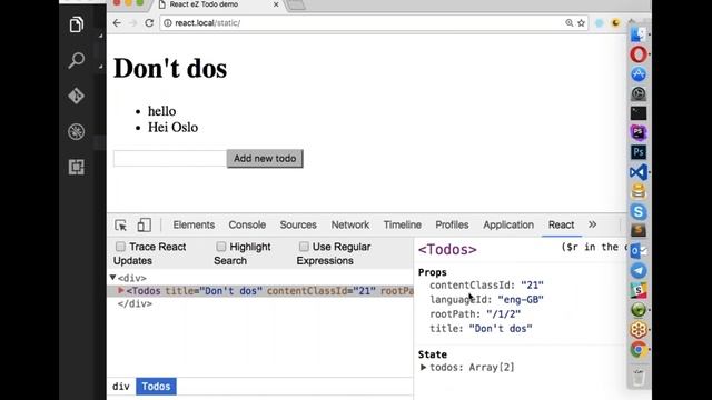 Persisting a React.js app with the eZ Platform JavaScript CAPI (headless CMS) смотреть онлайн