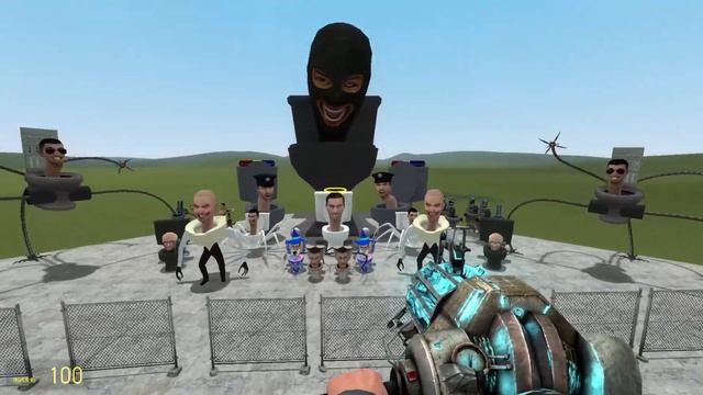 Skibidi Toilet Fan Team Fighting VS TV Man BOSS Team - Garrys Mod смотреть онлайн