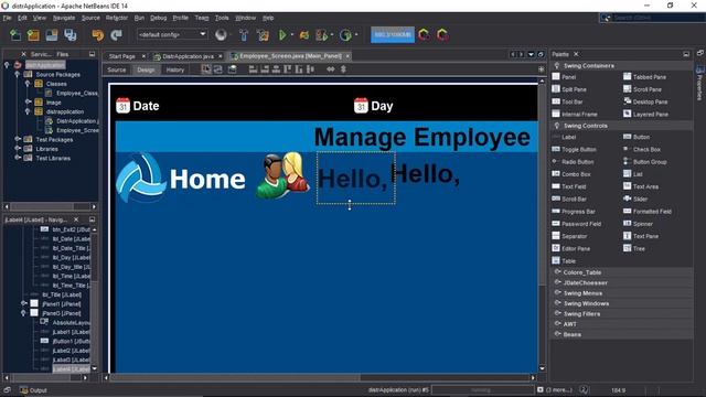 Lesson9 Desktop Application use java netbeanse and Oracle смотреть онлайн