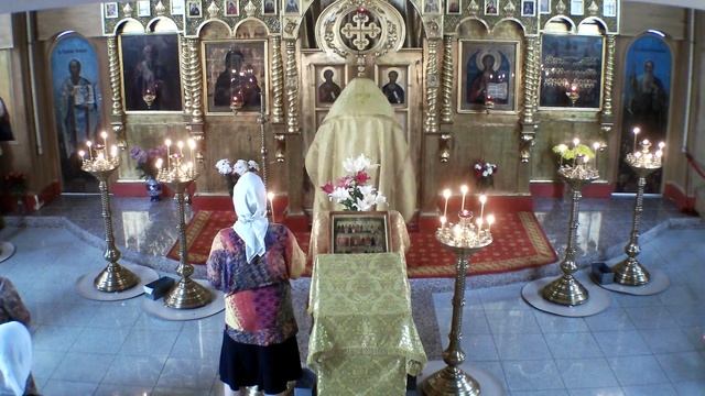 08:30 24.07.21 Божественная Литургия в храме Всех Святых г.Тюмень смотреть онлайн