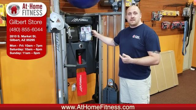 AtHomeFitness.com Gilbert Store - Life Fitness G7 Home Gym Product Review смотреть онлайн
