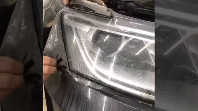 AUDI Q5 Бронирование фар смотреть онлайн