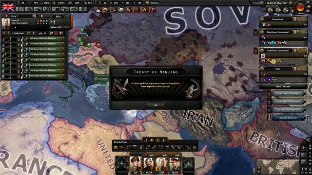 Let's Play Hearts of Iron 4 | 1.5 Waking the Tiger | HOI4 United Kingdom UK Gameplay Part 29 смотреть онлайн