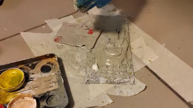 Ремонт скола на кафельной плитке или реставрация плитки шпаклевкой. смотреть онлайн