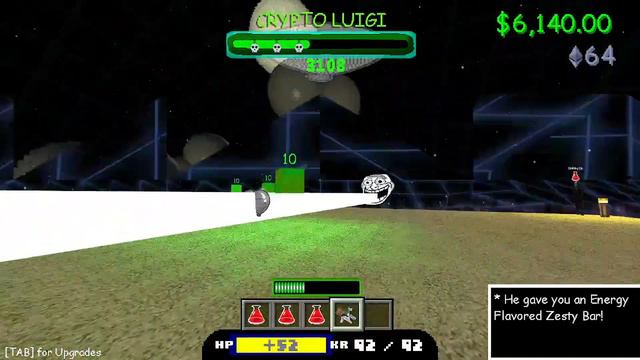 CRYPTO LUIGI BOSSFIGHT IS NOW COMPLETED HARDEST BOSS IN THE GAME