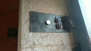 Установка двери в проем из пеноблоков #дверь #установкадвери #гараж #своимируками