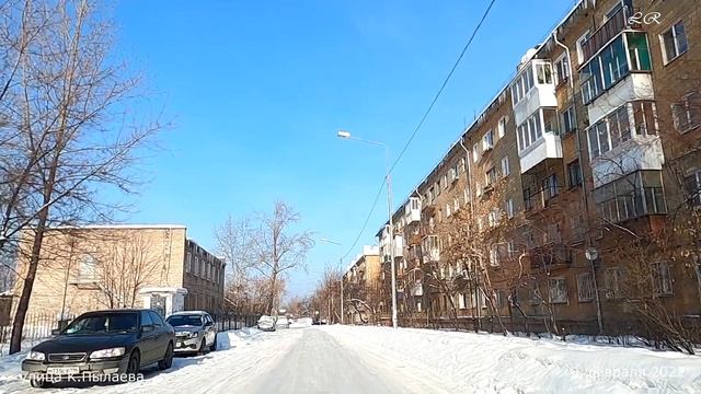 На машине по улице Константина Пылаева для Светланы смотреть онлайн