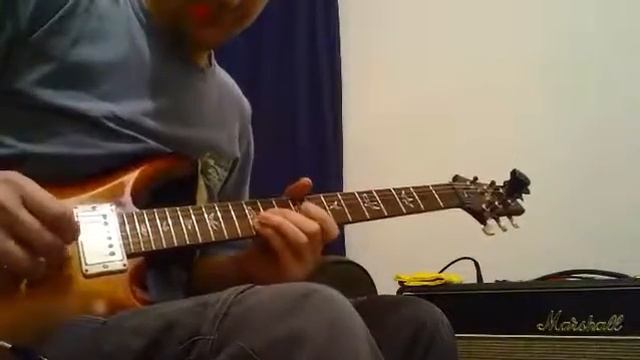 Prs Dgt guitar, Marshall Bluesbreaker, chilled improv, Bogner LaGrange смотреть онлайн