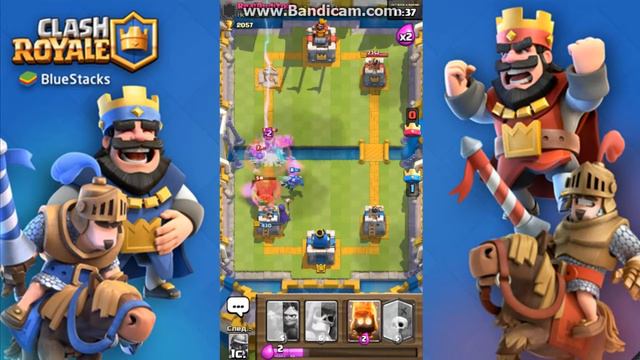 Clash Royale - открыли сундуки и посмотрели как действует торнадо. смотреть онлайн