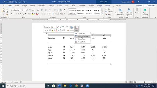 Producing summary statistics using estpost, outreg2, and asdoc in Stata - by Samsun смотреть онлайн
