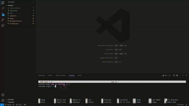 Write node Js project in one line... web3 смотреть онлайн