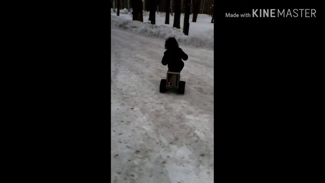 Самодельный снегоход дрифт смотреть онлайн