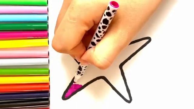 КАК НАРИСОВАТЬ ЗВЕЗДОЧКУ ШАГ ЗА ШАГОМ смотреть онлайн