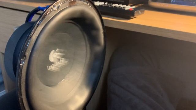 Pushing the old Z906 Subwoofer driver HARD смотреть онлайн