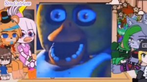 Fnaf: Security Breach react to Fnaf 1 vs SB and to their tiktoks / Gacha club / SB / RUSHED+BLURRY