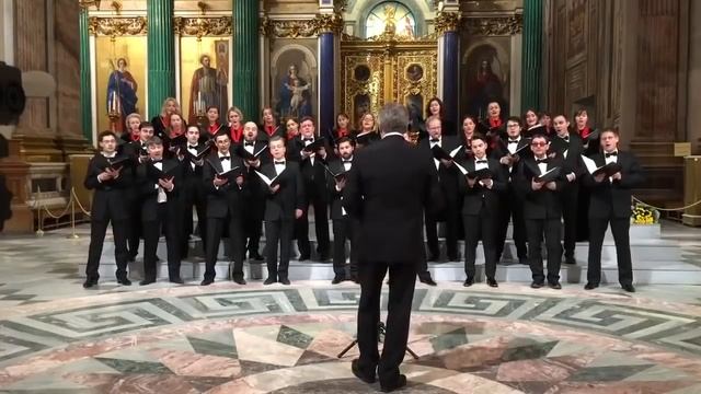 Весело про атомную атаку Вашингтона концертный хор Санкт-Петербурга в Исаакиевском соборе смотреть онлайн