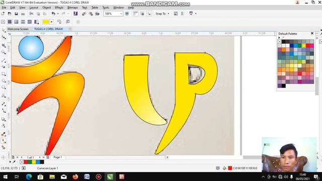 Tugas 4 komputer grafik 2 (Corel Draw) смотреть онлайн