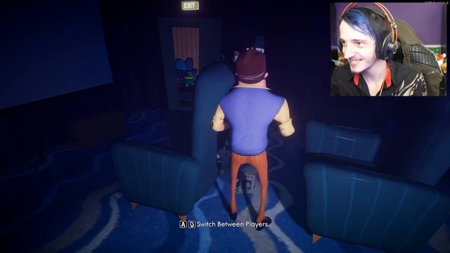 ESCAPING THE NEIGHBOR! | SECRET NEIGHBOR MULTIPLAYER | DAGames смотреть онлайн