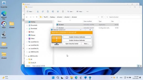 How to disable Windows defender correctly