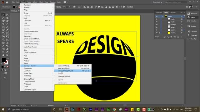 3D Text wrapping смотреть онлайн