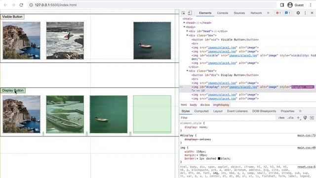 Visibility Hidden Vs Display None смотреть онлайн