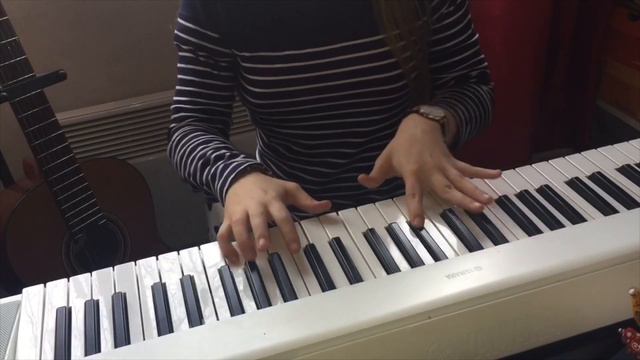 1 month beginner progress - piano river flows in you смотреть онлайн