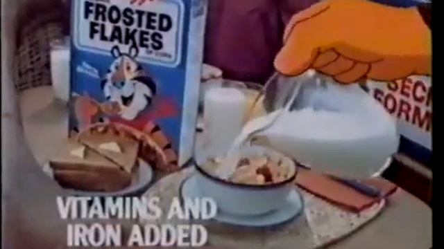 реклама Frosted Flakes