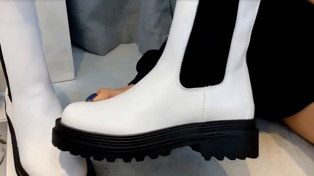 Женские сапоги на платформе cootelili, теплые удобные каблуке 4,5 см, без застежки, размеры 35 40, смотреть онлайн