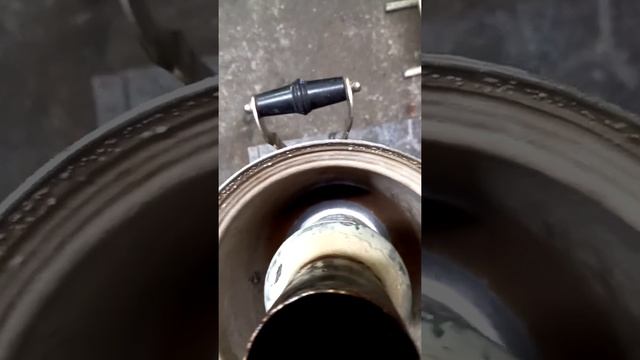 Жаровой самовар. Заново перепаял трубу. смотреть онлайн