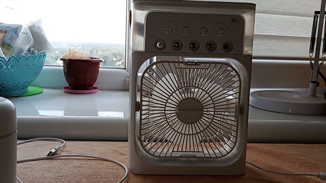 Жара. MINI COOLING FAN. Кайф. смотреть онлайн