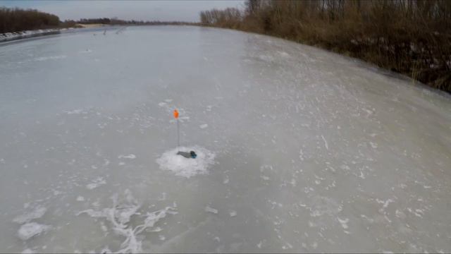 ЩУКА в МАРТЕ!!! Весенняя щука 2019! Ловля щуки весной со льда. Десна. смотреть онлайн