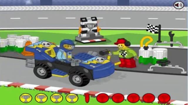 ✔ Мультик игра про МАШИНКИ LEGO City ГОНКА LEGO® JUNIORS Развивающее видео смотреть онлайн