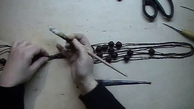 "Сборка бус"- украшения из кожи своими руками смотреть онлайн